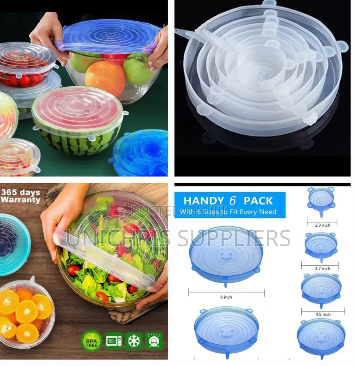 6 Piece Food Cover