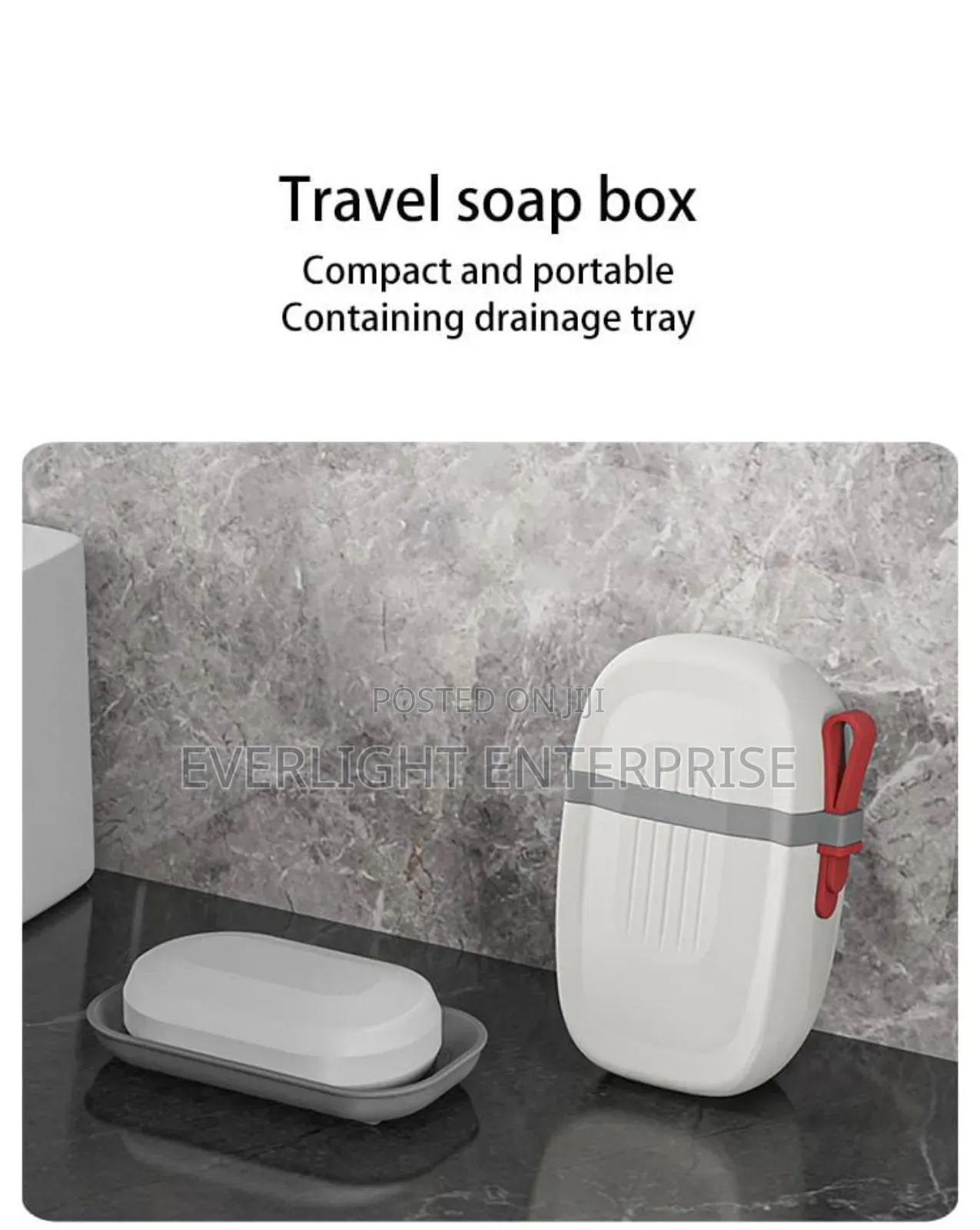 Plastic Soap Dish Travel Box Holder