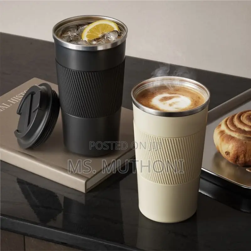 1 PC 500 Ml Insulated Stainless Steel Coffee Cup / Travel Cup
