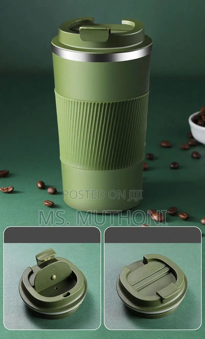 1 PC 500 Ml Insulated Stainless Steel Coffee Cup / Travel Cup