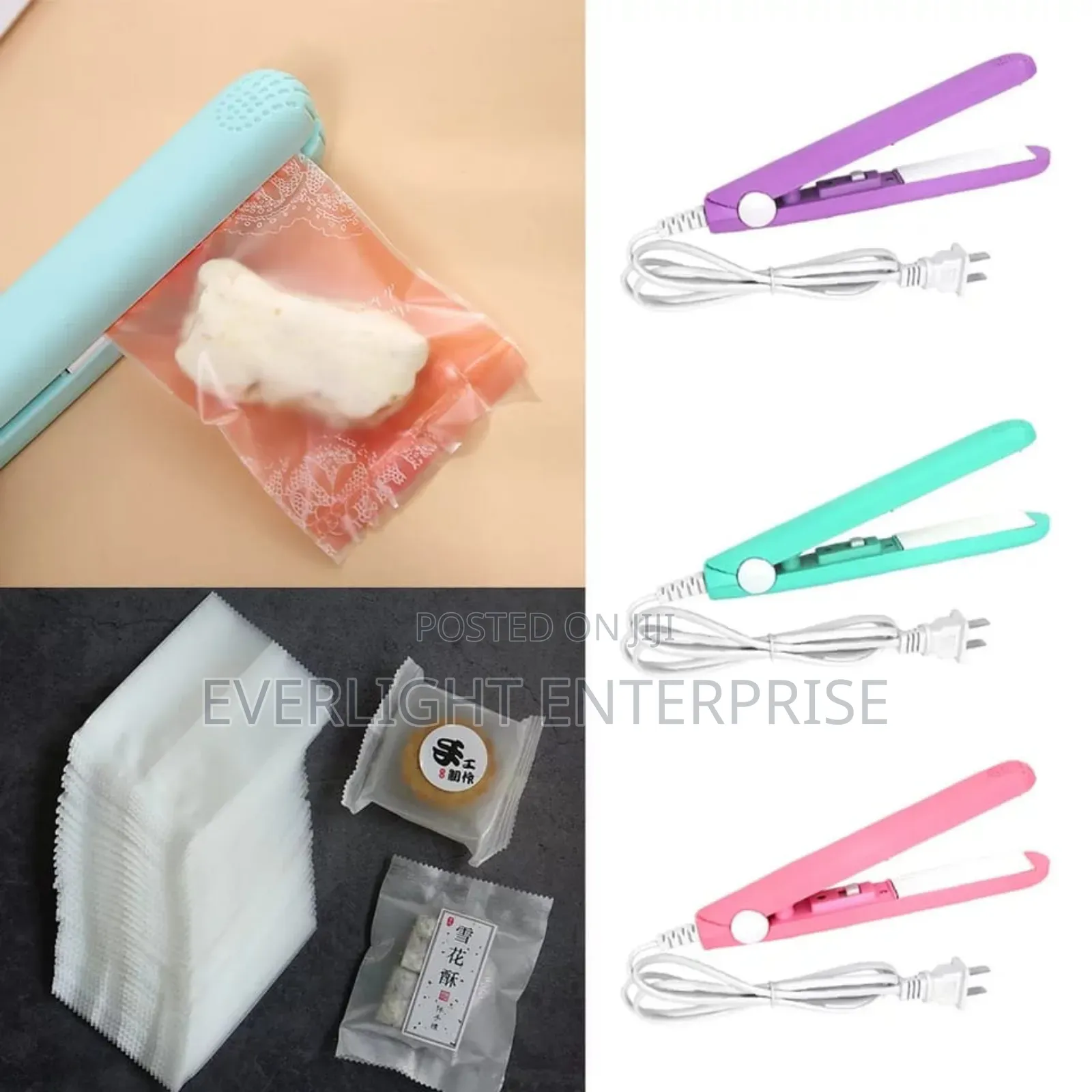 Duo Purpose Thermal Sealer or Mini Hair Straightener
