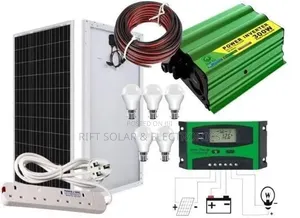 350W Solar - 200Ah Gel Battery - 300w - 600w Inverter - 30A Controller