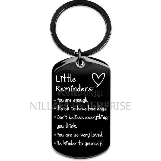 Little Reminders Metallic Keychain/Key Holder - thumbnail 2