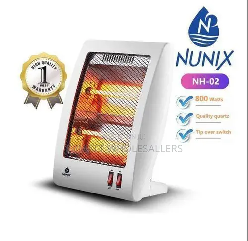 Nunix Quartz Portable Electric Room Heater/ Warmer for Bedroom,