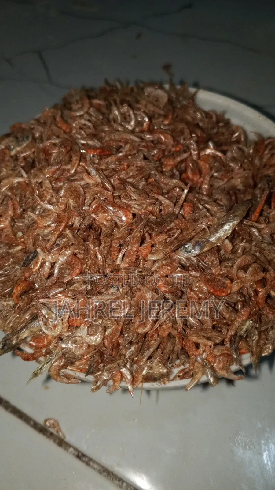 Chicken Heads and Shrimps.