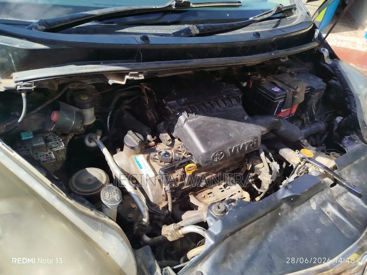 Toyota Ractis 2009 Black