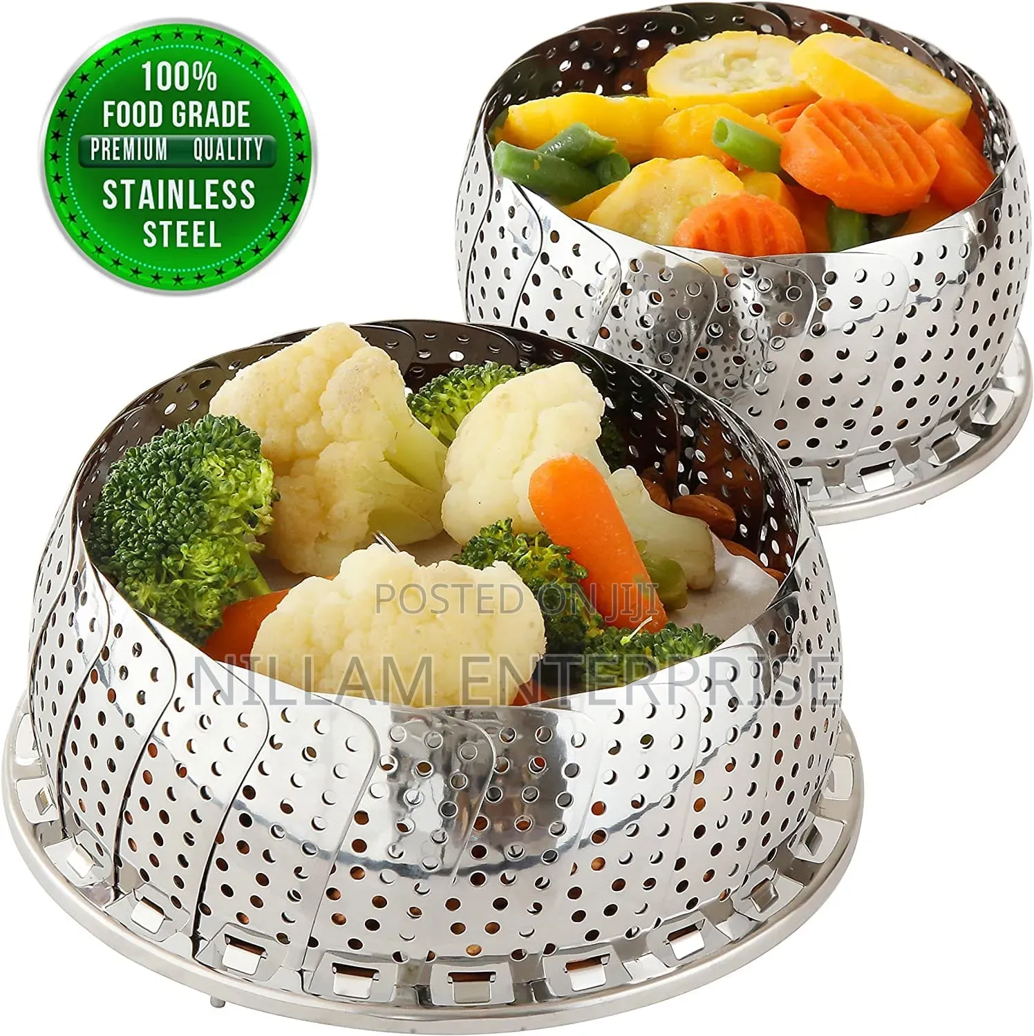 *Stainless Steel Steamer Basket/Vegetable Steamer, Food Basket