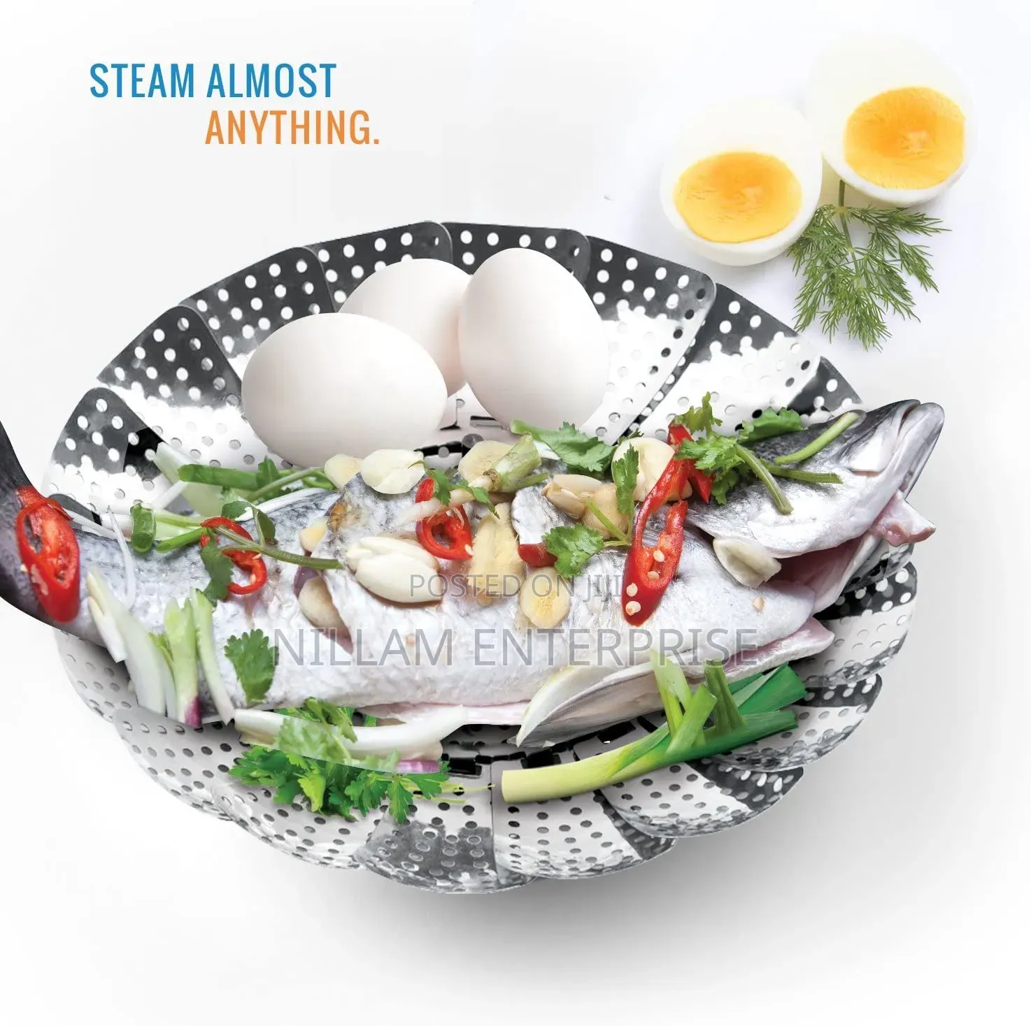 *Stainless Steel Steamer Basket/Vegetable Steamer, Food Basket