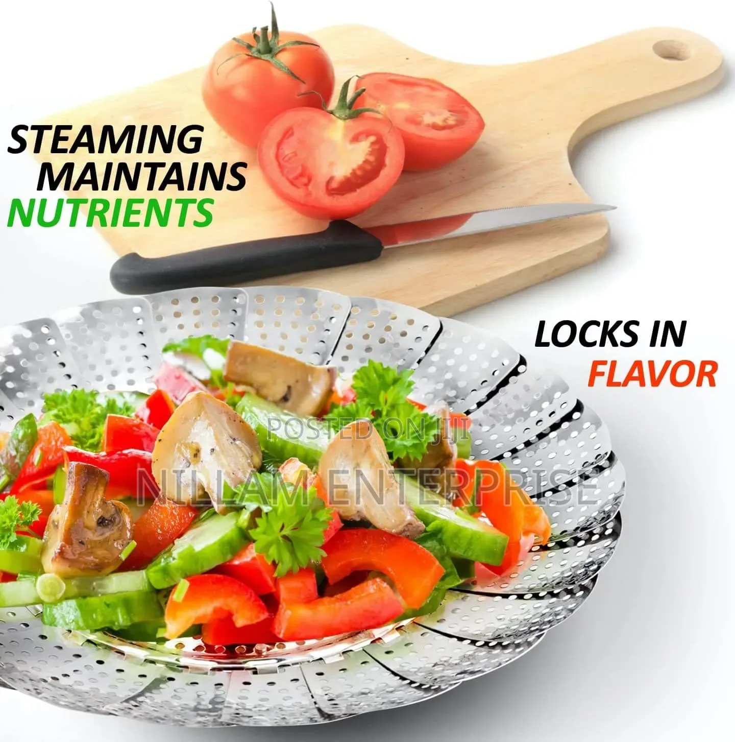 *Stainless Steel Steamer Basket/Vegetable Steamer, Food Basket