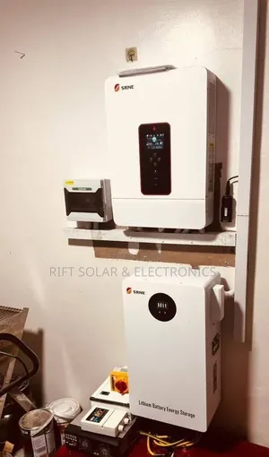 SRNE 10kva VHM Inverter - 10.26kwh Lithium Ion Battery