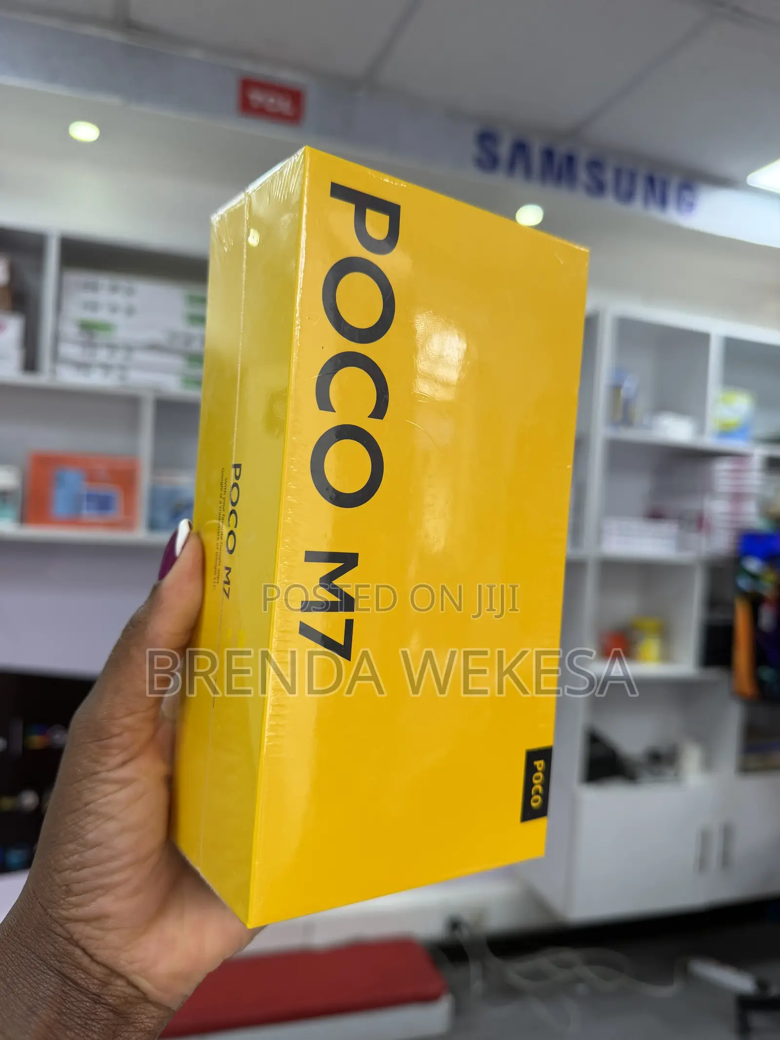 New Xiaomi Poco M7 256 GB Black
