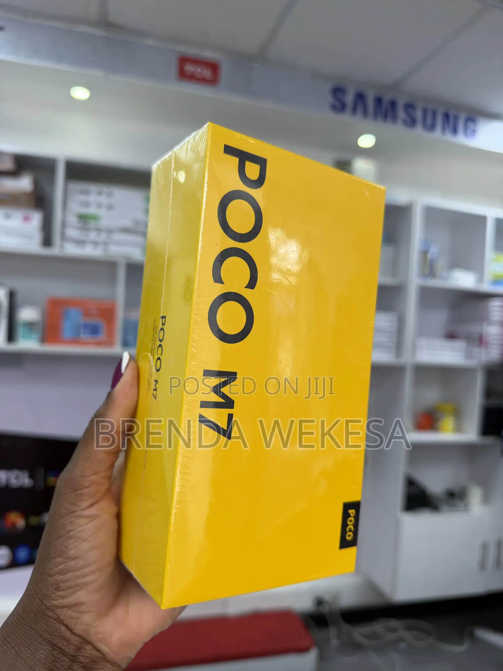 New Xiaomi Poco M7 256 GB Black