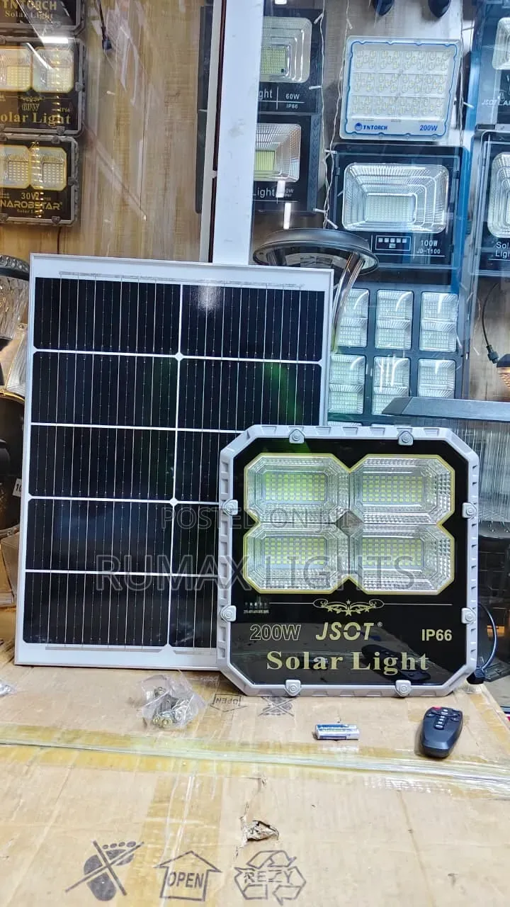 100W Solar Floodlights