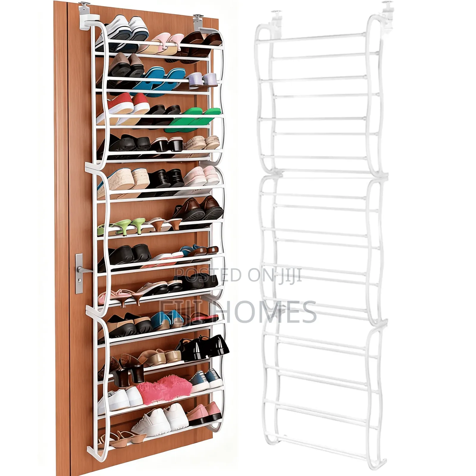 36 Pairs Behind the Door Shoe Rack