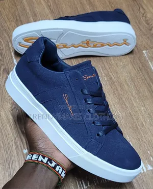 Santoni Milano Suade Casuals