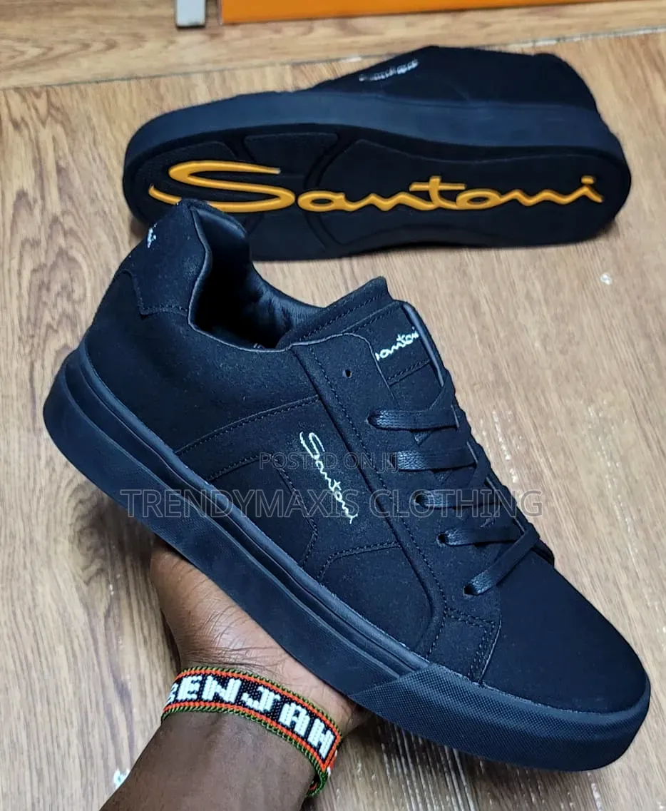 Santoni Milano Suade Casuals