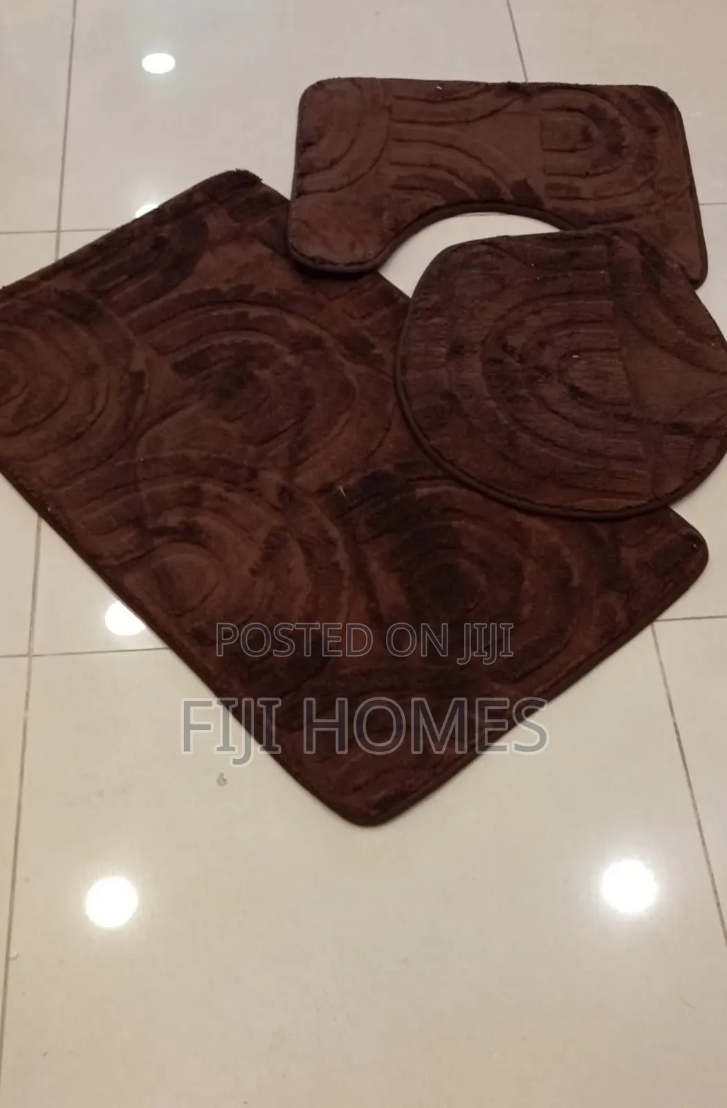 3-Piece Bathroom Mat