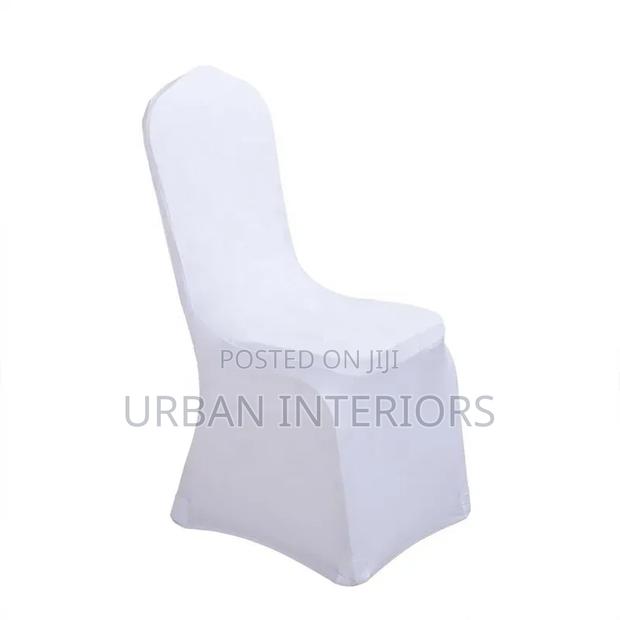 White Customized Chair Covers White Customized Chair Covers - thumbnail 2