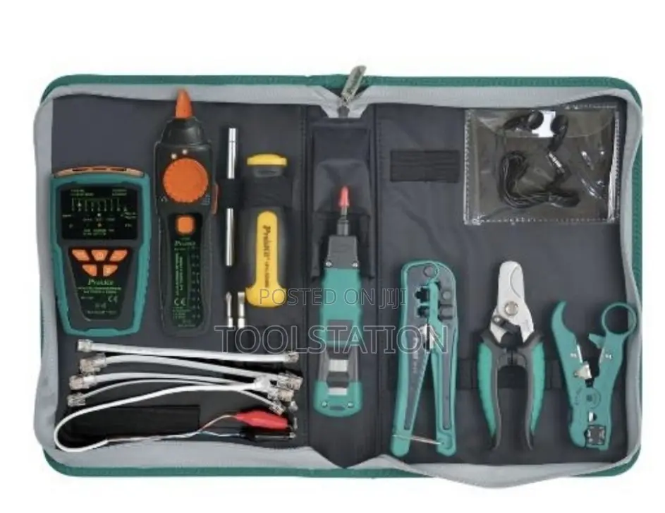 Toolkit Cable Service 7pcs Set Pk-4015