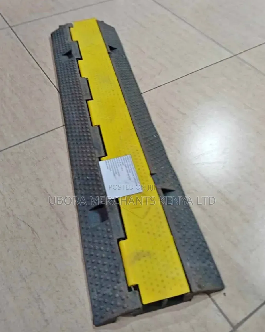 2 Channel Rubber Cable Protector Ramp