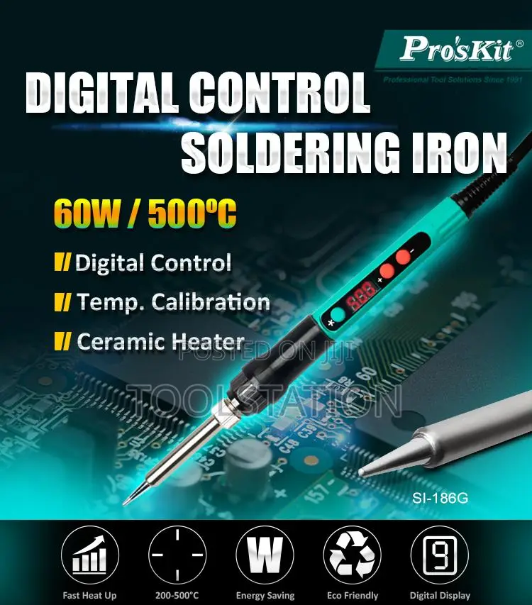 Soldering Iron 60w Digital Control Si-186f