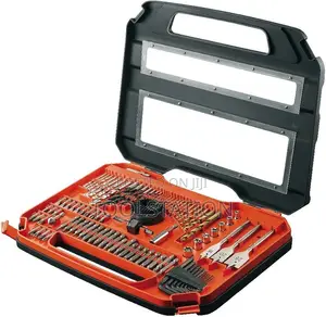 100-PC Mixed Drilling Set A7154-X Black and Decker
