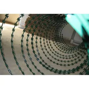 Green Razor Wire