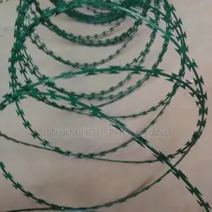 Green Razor Wire