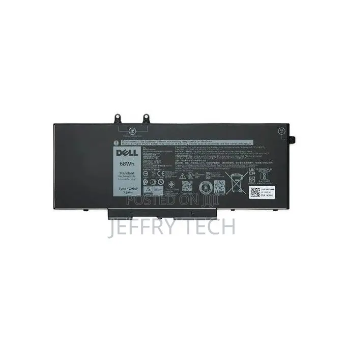 DELL 4GVMP 68Wh Battery Black