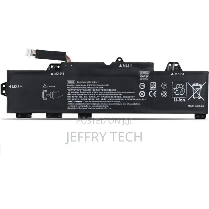 HP Tt03xl Battery Compatible Elitebook 850 G5 850 G6 Zbook 15u G5 HSTN