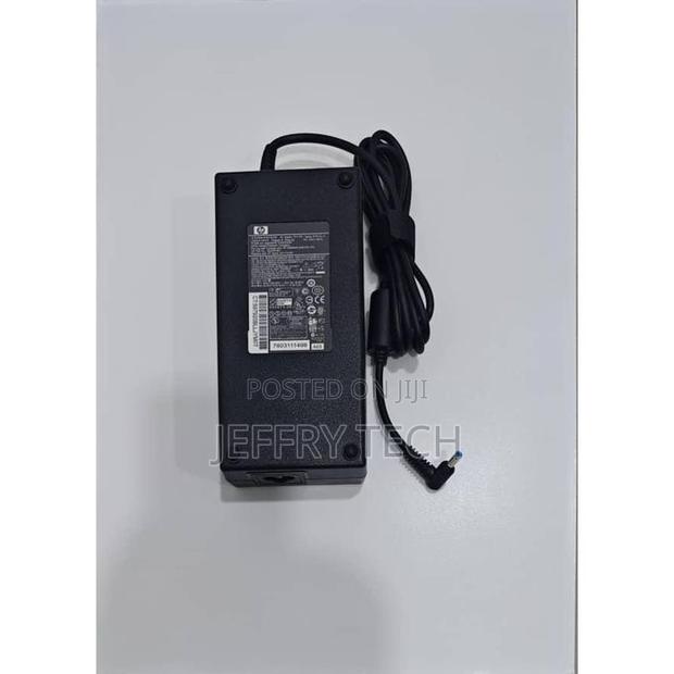 HP 200W 19.5v-10.3a Charger With Blue Tip 4.5mm X 3.0mm (4530) - Black