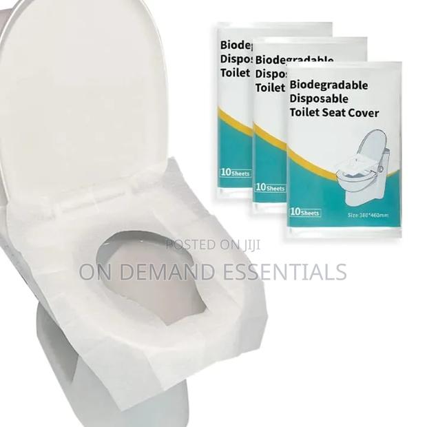 10pc Disposable Toilet Seat Covers - thumbnail 5