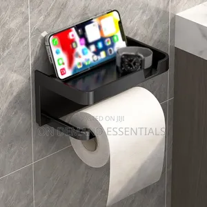 Punch Free Toilet Paper Towel Box Wall-Mounted