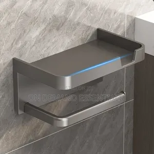 Punch Free Toilet Paper Towel Box Wall-Mounted