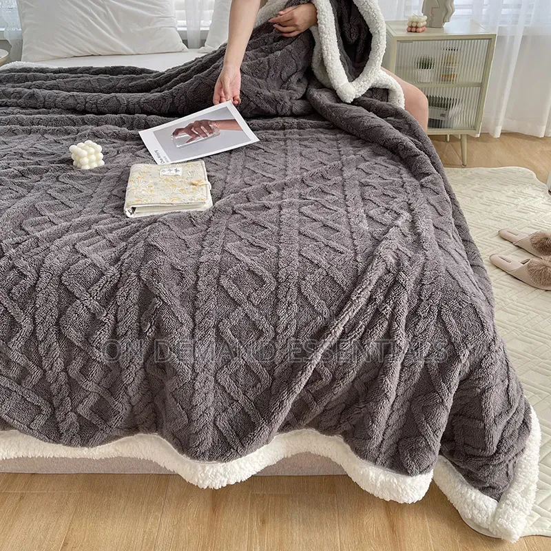 Sherpa/Fleece Throw Blankets