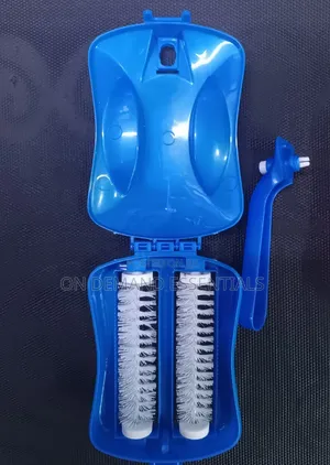 2 Lines Carpet Cleaning Fun and Easy Using the Carpet Brush