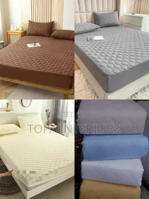 Easy to Clean Waterproof Mattress Protector Covers With Fitted Edges