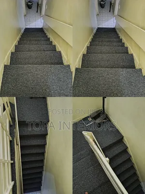 Stairs Floor Wall to Wall Carpets to Avoid Slips and Noise