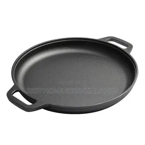 *33cm Pre-Seasoned Skillet Cast Iron/Griddle Pan