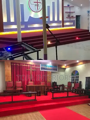 Premium Luxurious Look Red Floor Carpets for Altar Decoration