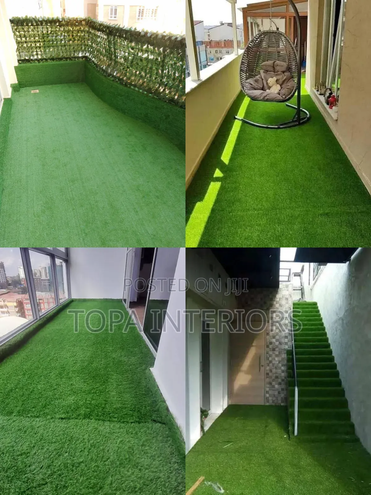 Indoor and Outdoor Garden Spaces Artificial Premium Grass Carpets