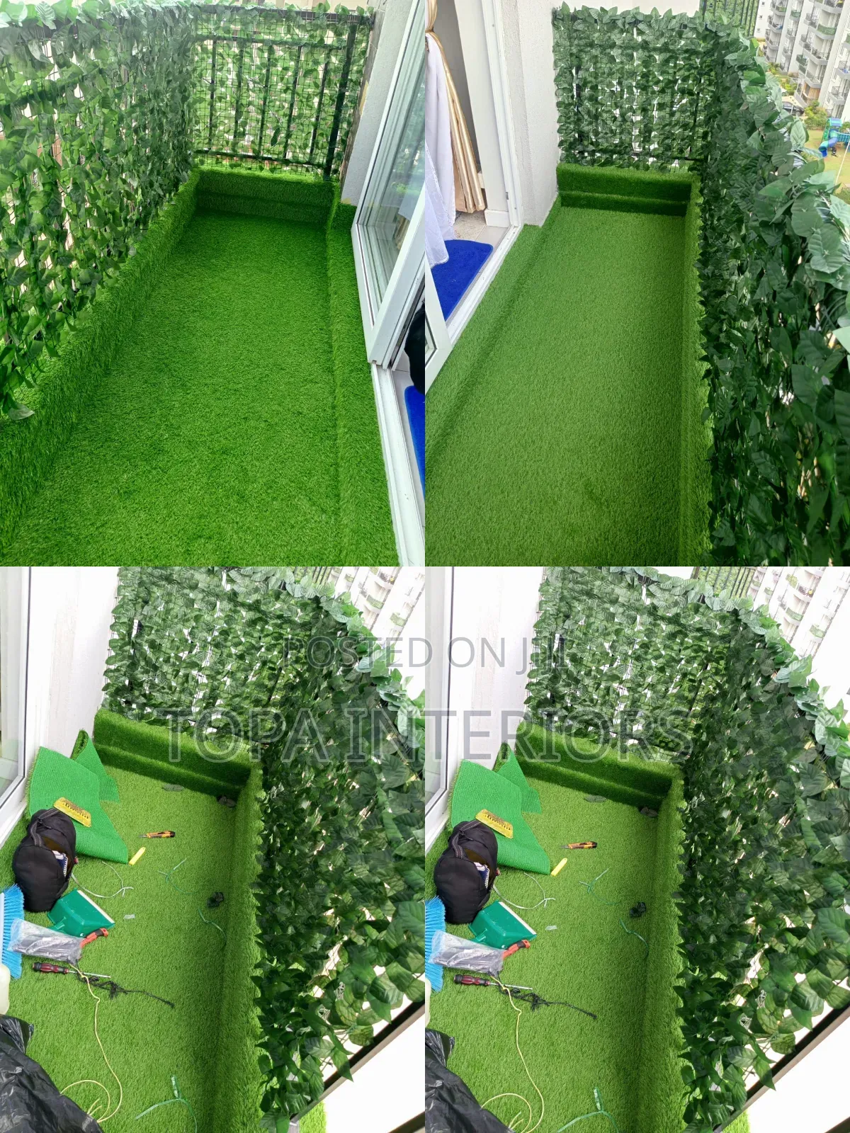 Balcony Garden Artificial Mesh Outdoor Privacy Fence Per Square Metre