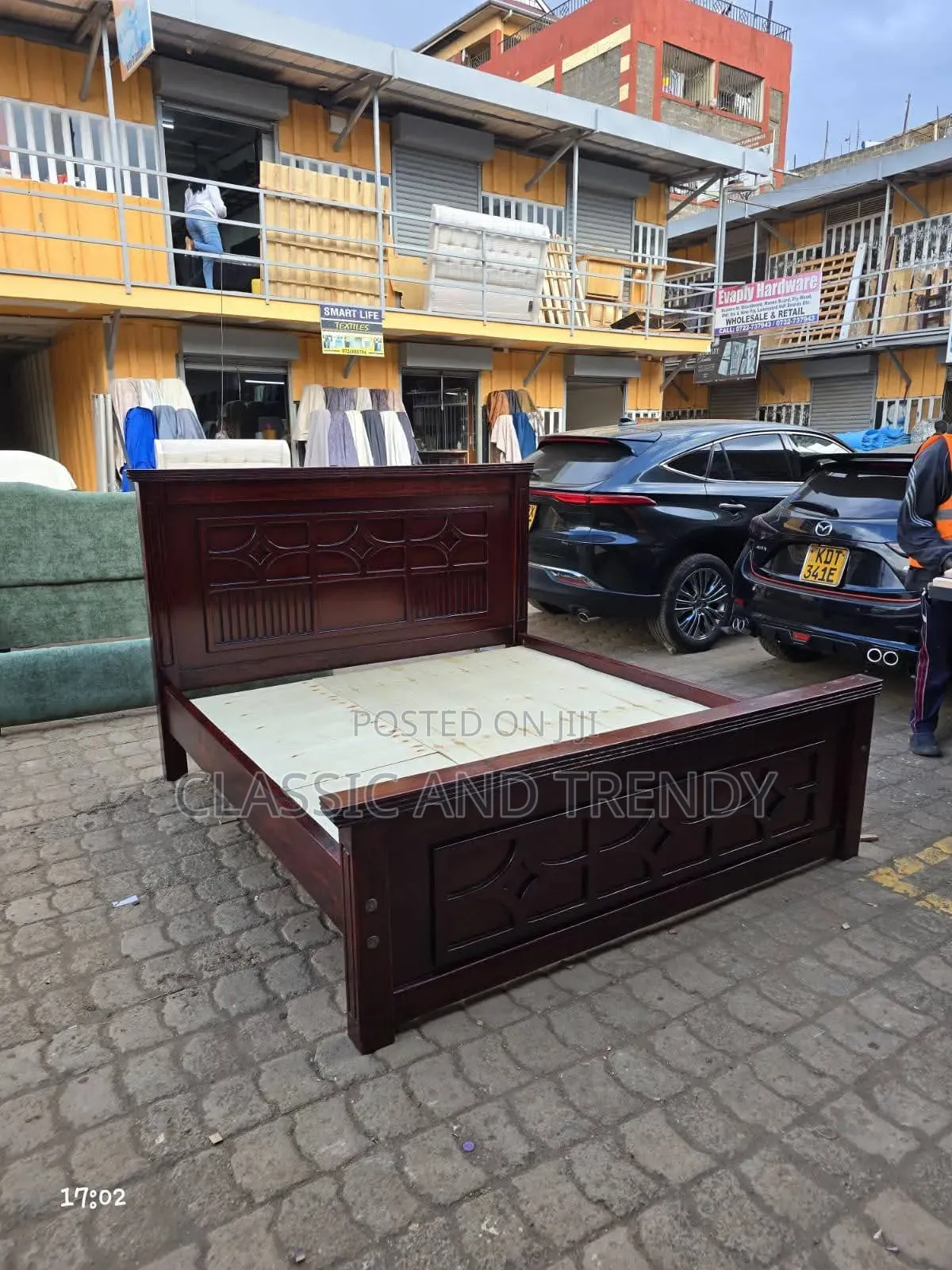Wooden Bed 5x6
