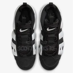 Nike Air More Uptempo Low in the "Black/Photon Dust"
