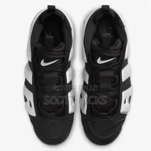 Nike Air More Uptempo Low in the "Black/Photon Dust"