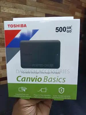 Toshiba Canvio Basics 500gb Portable HDD