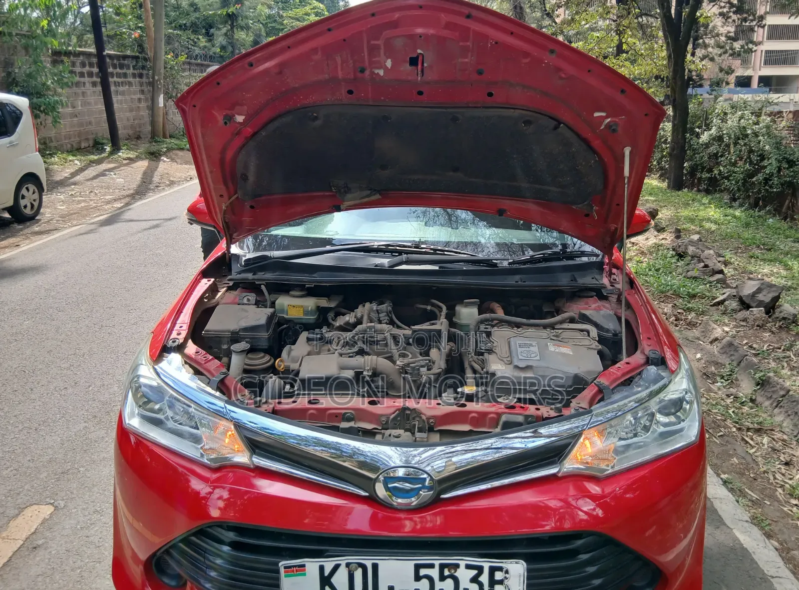 Toyota Corolla Fielder 2016 Red