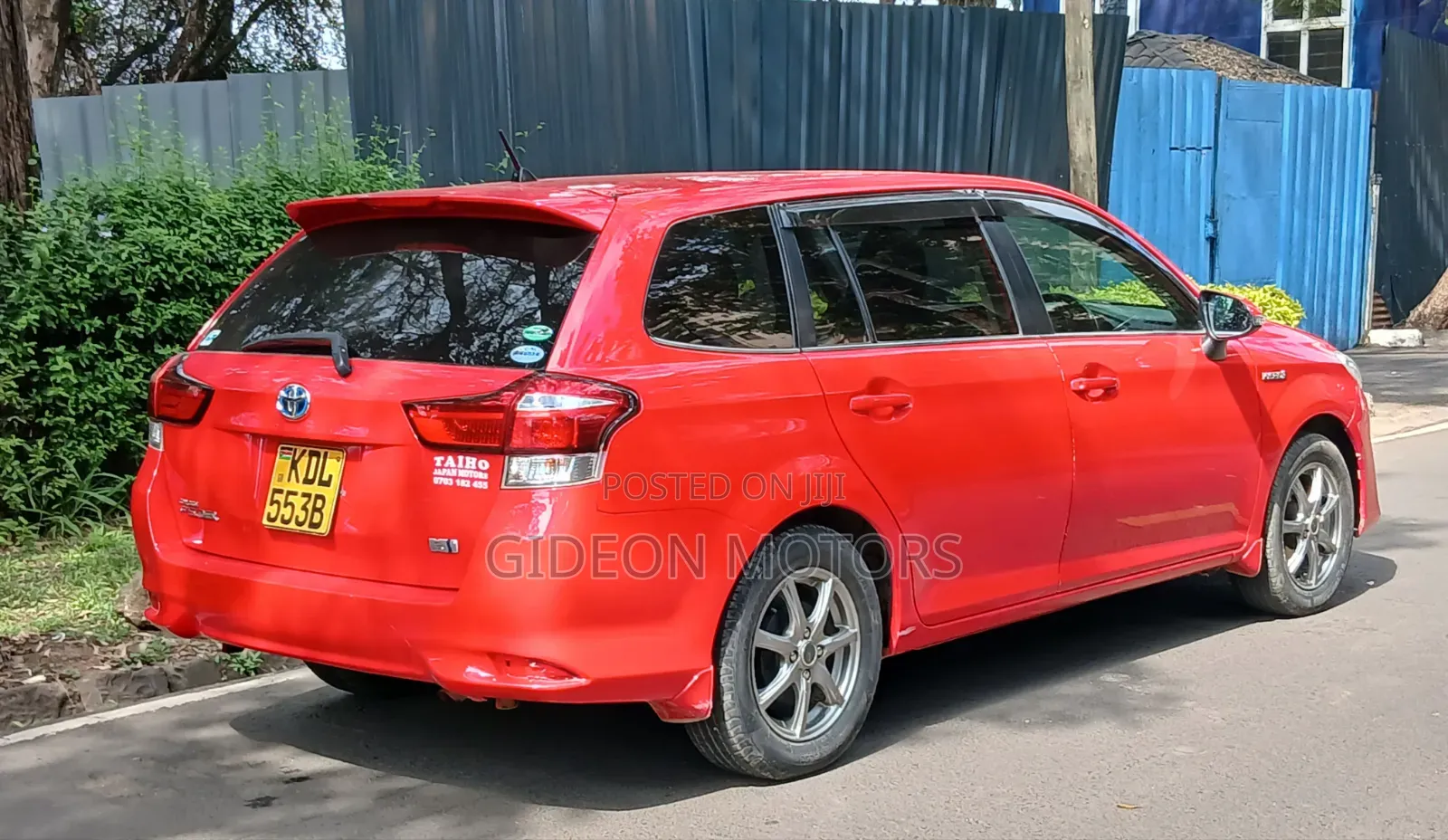 Toyota Corolla Fielder 2016 Red