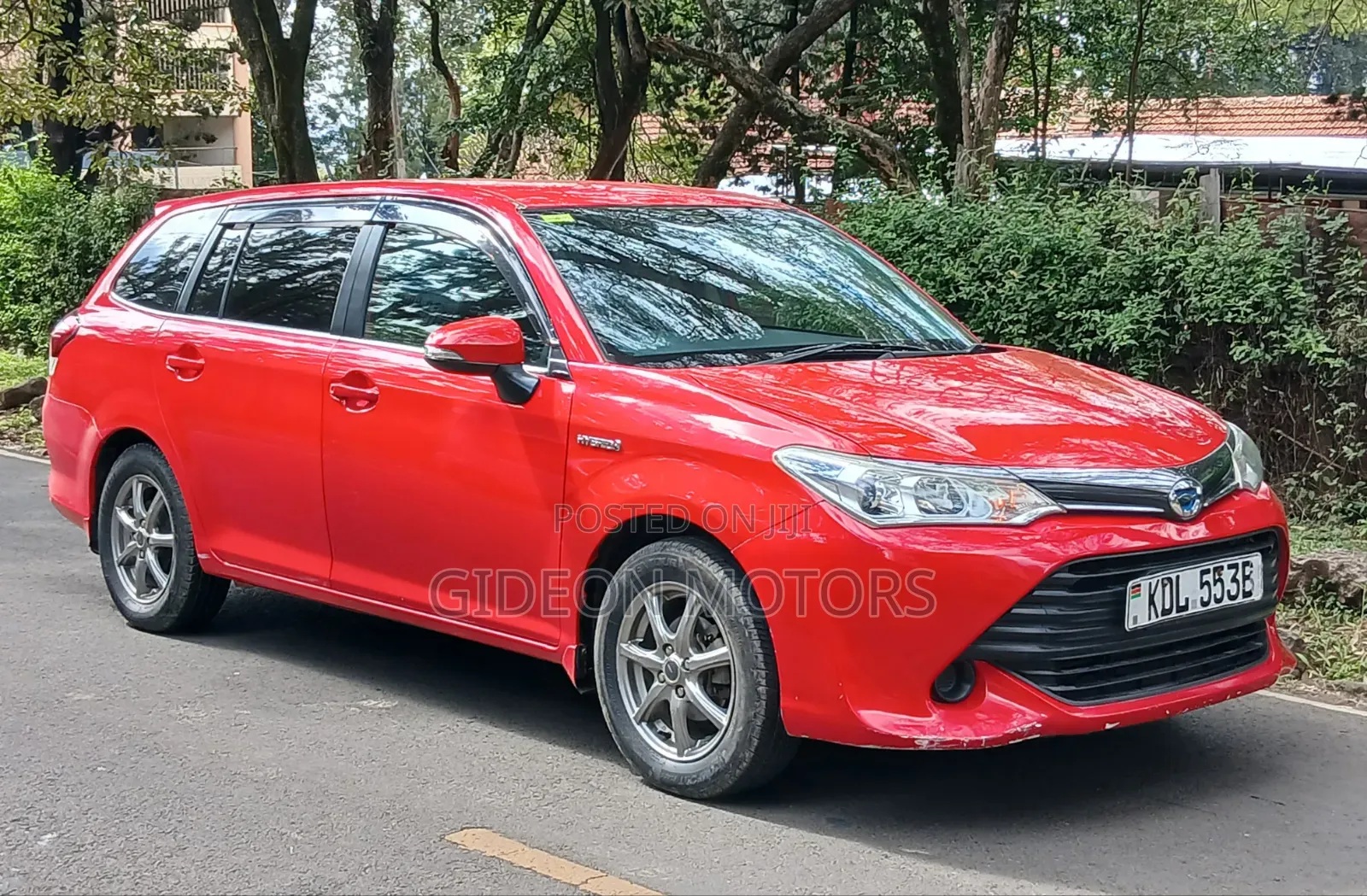 Toyota Corolla Fielder 2016 Red