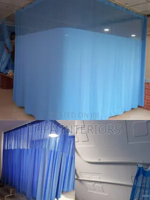 Nursing Area Cubicle Hospital Ward Partitioning Privacy Curtains